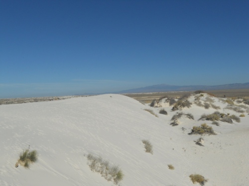 Dunes in White Sands