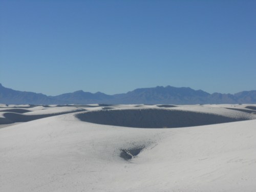 Dunes go on for miles